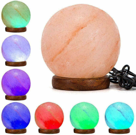 Himalayan Globe RGB Lamp