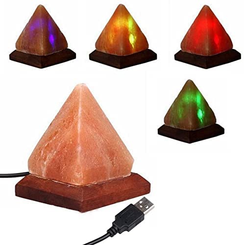 Himalayan Pyramid RGB Lamp